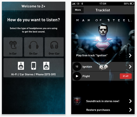 Music App Plays Man of Steel Soundtrack in Surround Sound - ETCentric