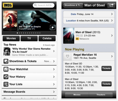 IMDb Android App Updated, Access to the Movie Boards and