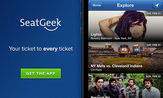 seatgeek app